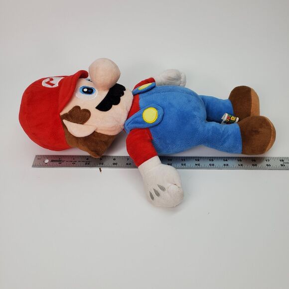 Little Buddy Super Mario 16" Mario 33616 Stuffed Animal Plush Doll - Picture 8 of 9